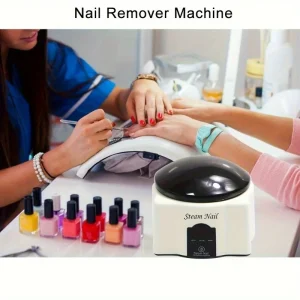 Electric nail steam UV gel cleaner