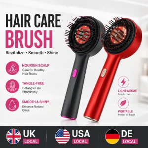 Electric Red Light Scalp Massage Brush