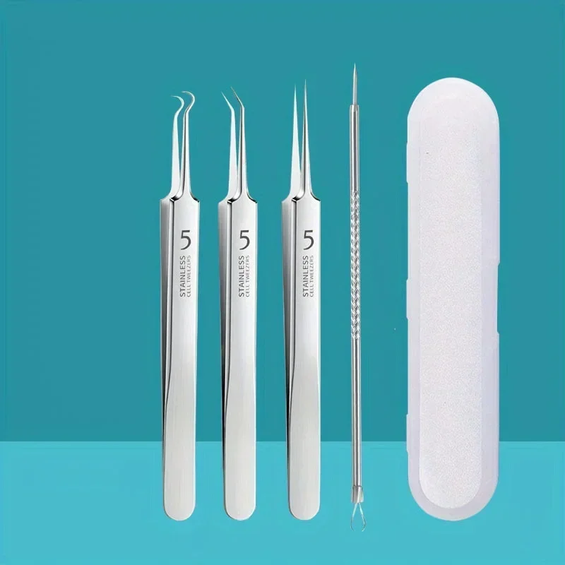 Stainless Steel Skin Care Tool Set For Blackhead And Pimples - Image 2