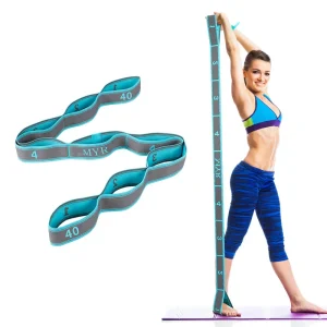 Elastic Stretching Strap with Loops,