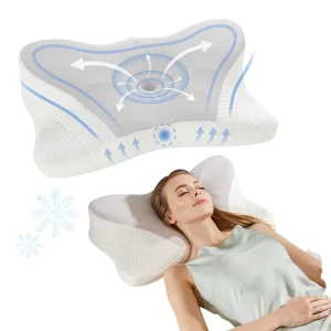 King Size Ergonomic Cooling Memory Foam Pillow