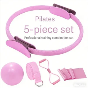 Yoga/Pilates Resistance Rings Set - Thumbnail Image 10