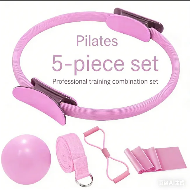 Yoga/Pilates Resistance Rings Set - Image 10