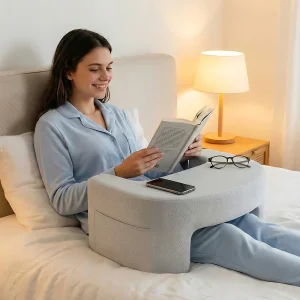 Curved Ergonomic Reading Pillow